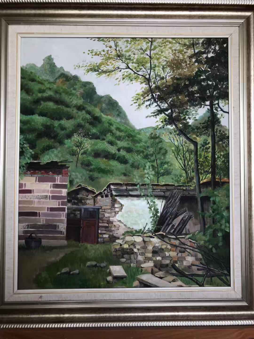 一等獎(jiǎng) 繪畫(huà) 鄉(xiāng)居 梅瓊.jpg